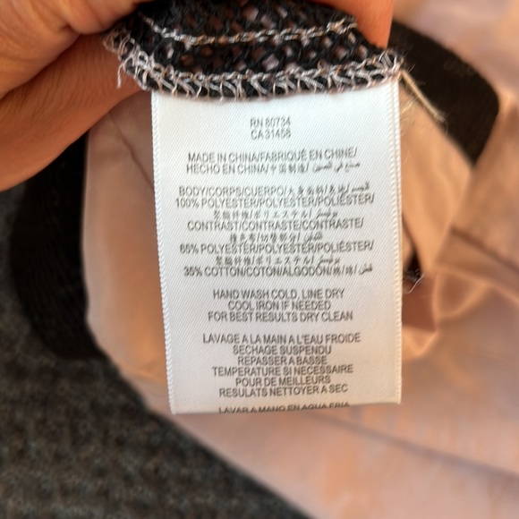 BCBGeneration sleeveless flowy top with mesh detail - Picture 4 of 4